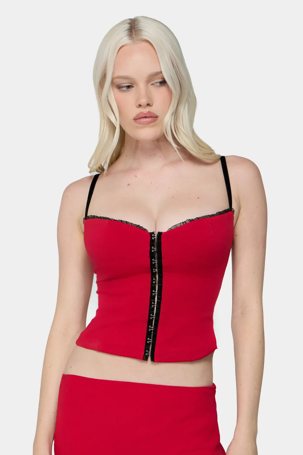 Bella Venice Caroline Corset Red